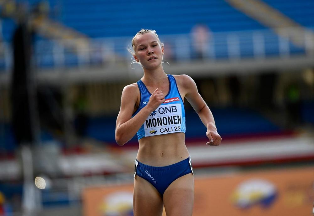 Ilona Mononen nappasi 2 pistesijaa nuorten MMkisoista Lahden Ahkera ry